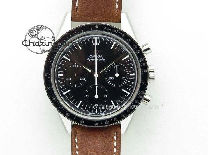 0207 Elegant Speedmaster Racing Master SS HRF 1:1 Best Edition White Dial on SS Bracelet A 7864